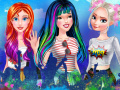 leikur Princesses 3 Spring Festivals