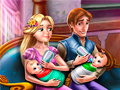 leikur Rapunzel Twins Family Day