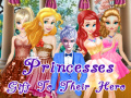 leikur Princesses Gift To Their Hero