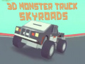 leikur 3D Monster Truck Skyroads
