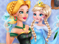 leikur Prank the Nanny Baby Ice Queen