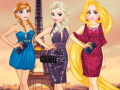 leikur Princesses Paris Holiday