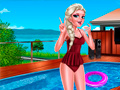 leikur Ice Queen Pool Day
