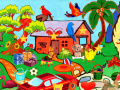 leikur  Outdoor Hidden Objects