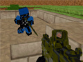 leikur Blocky Combat Swat