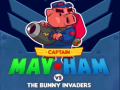 leikur Captain May-Ham vs The Bunny Invaders