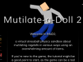 leikur Mutilate a doll 2: Ragdoll