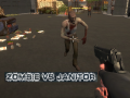leikur Zombie vs Janitor