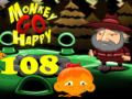 leikur Monkey Go Happy Stage 108