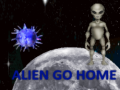 leikur Alien go home
