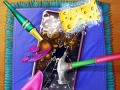 leikur Dotted Girl Broken phone