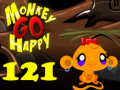 leikur Monkey Go Happy Stage 121