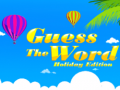 leikur Guess the Word Holiday Edition