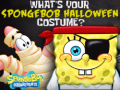 leikur What's your spongebob halloween costume?