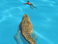 leikur Crocodile Simulator Beach Hunt