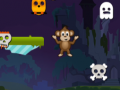 leikur Halloween Monkey Jumper