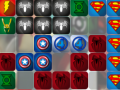 leikur Super heroes 10х10