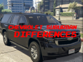 leikur Chevrolet Suburban Differences