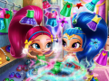 leikur Shimmer And Shine Wardrobe Cleaning