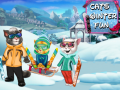 leikur Cats Winter Fun