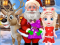 leikur Save Injured Santa And Christmas Elk 
