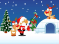 leikur Happy Holidays Jigsaw