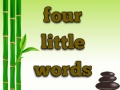 leikur Four Little Words