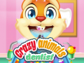 leikur Crazy Animals Dentist