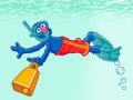 leikur 123 Sesame Street: Underwater Sink or Float