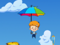 leikur Umbrella Falling Guy