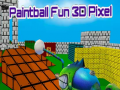 leikur Paintball Fun 3D Pixel