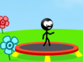 leikur Trampoline Stickman