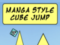 leikur Manga Style Cube Jump