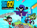 leikur Teen Titans Go Coloring Book