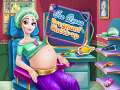 leikur Ice Queen Pregnant Check-Up 