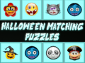 leikur Halloween Matching Puzzles
