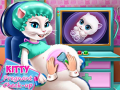 leikur Kitty Pregnant Check-up