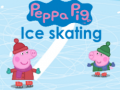 leikur Peppa pig Ice skating