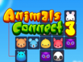 leikur Animals connect 3