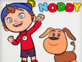 leikur Noddy Toyland detective paint