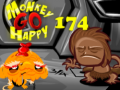 leikur Monkey Go Happy Stage 174