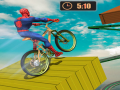 leikur Superhero BMX Space Rider