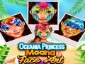 leikur Oceania Princess Moana Face Art