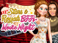 leikur Stars & Royals BFFS: Movie Night