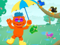 leikur 123 Sesame Street: Seasons spinner 