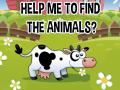 leikur Help Me To Find The Animals