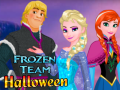 leikur Frozen Team Halloween