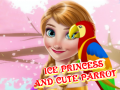 leikur Ice Princess And Cute Parrot