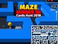 leikur Maze Runner 3d Cards Hunt 2018