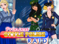 leikur Princess Style Police Raid